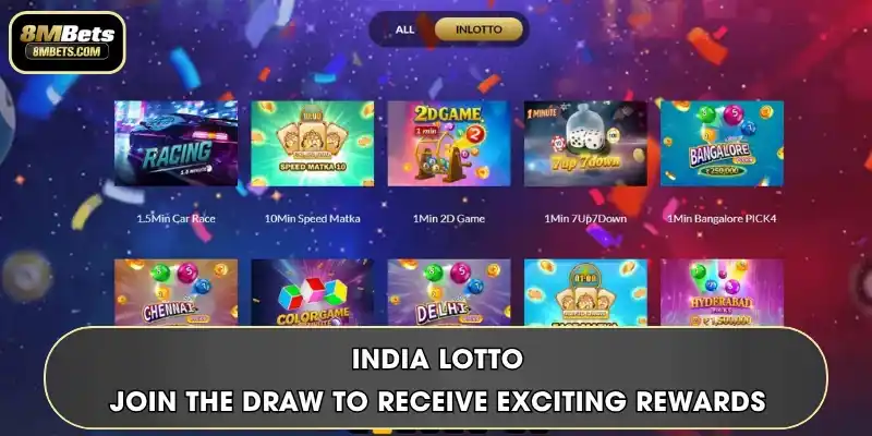India Lotto - Join The Draw To Receive Exciting Rewards