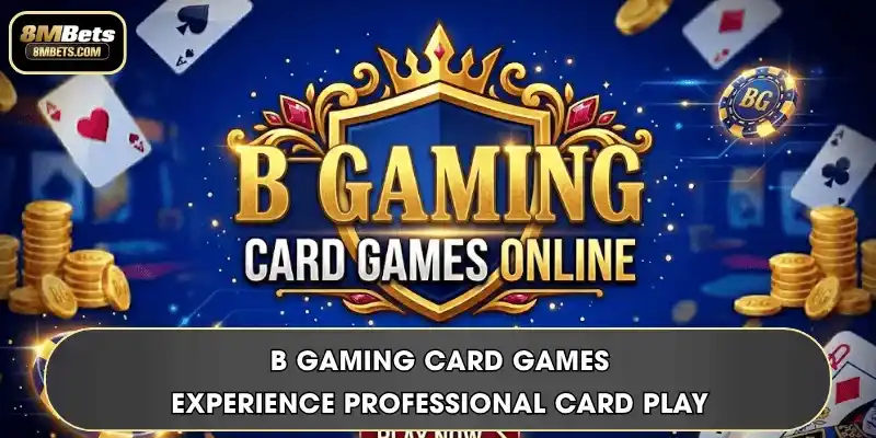 B Gaming Card Games - Experience Professional Card Play
