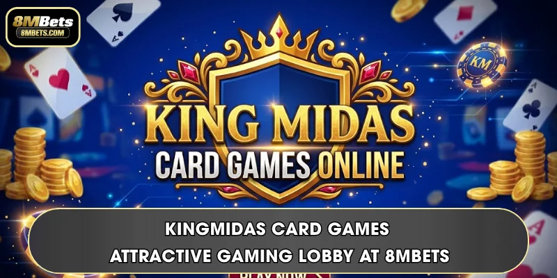 Kingmidas Card Games - Attractive Gaming Lobby At 8MBets
