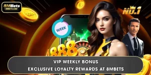 VIP Weekly Bonus | Exclusive Loyalty Rewards At 8MBets
