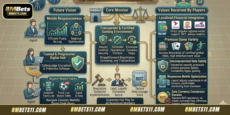 About 8MBets Through Its Core Vision and Mission