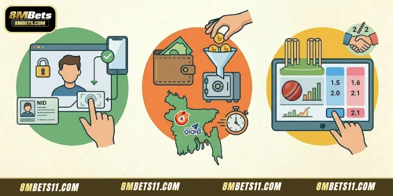 Complete Step-by-Step Instructions for Accessing 9WICKETS on 8MBets