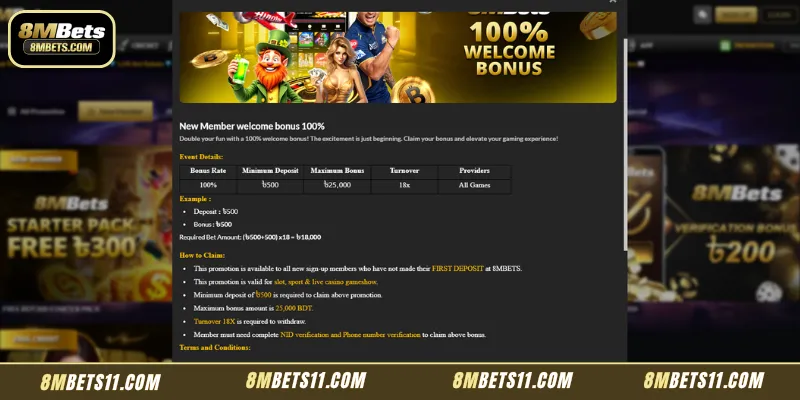 In-Depth Analysis Of The 100% First Deposit Bonus