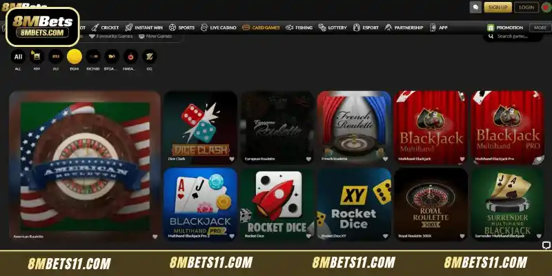 A brief overview of B Gaming card games