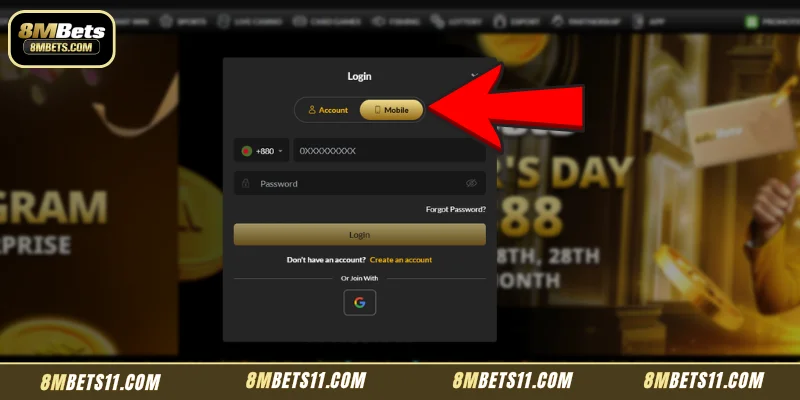 Official 8MBets Login Guide For Both Methods