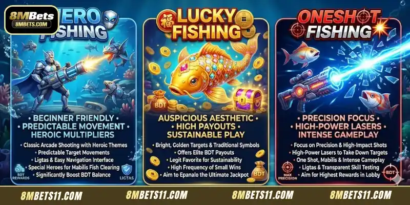 Outstanding products at CQ9 Fishing 8MBets worth participating in 2026