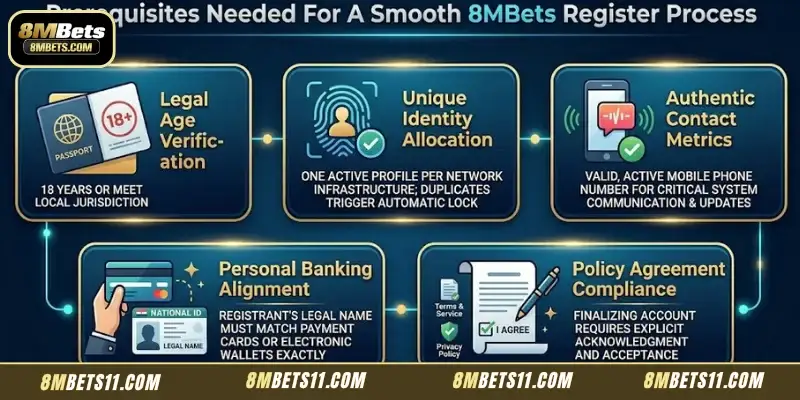Prerequisites Needed For A Smooth 8MBets Register Process