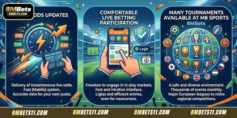 Strengths of M8 Sports at 8MBets