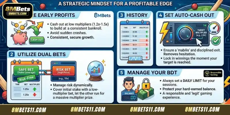 Tips for Winning Big in Cricket at 8MBets for Members
