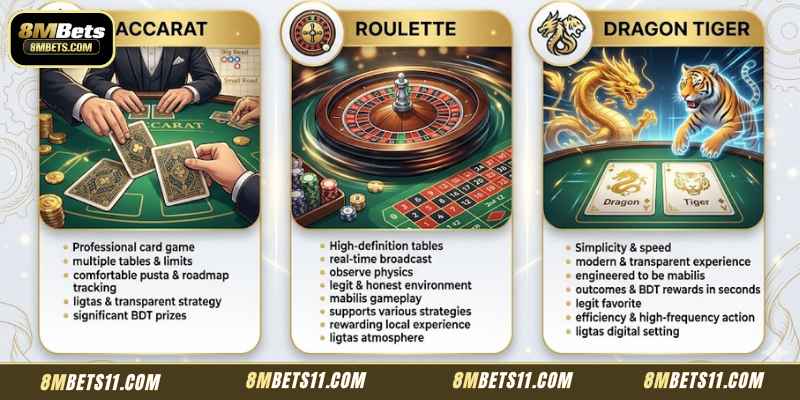 Top games to choose from at SA Gaming Casino 8MBets